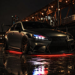 2006-2013 Lexus IS250 / IS350 / IS-F LED Triple Projector Headlights — product view 25 - H-IS06-CRGB