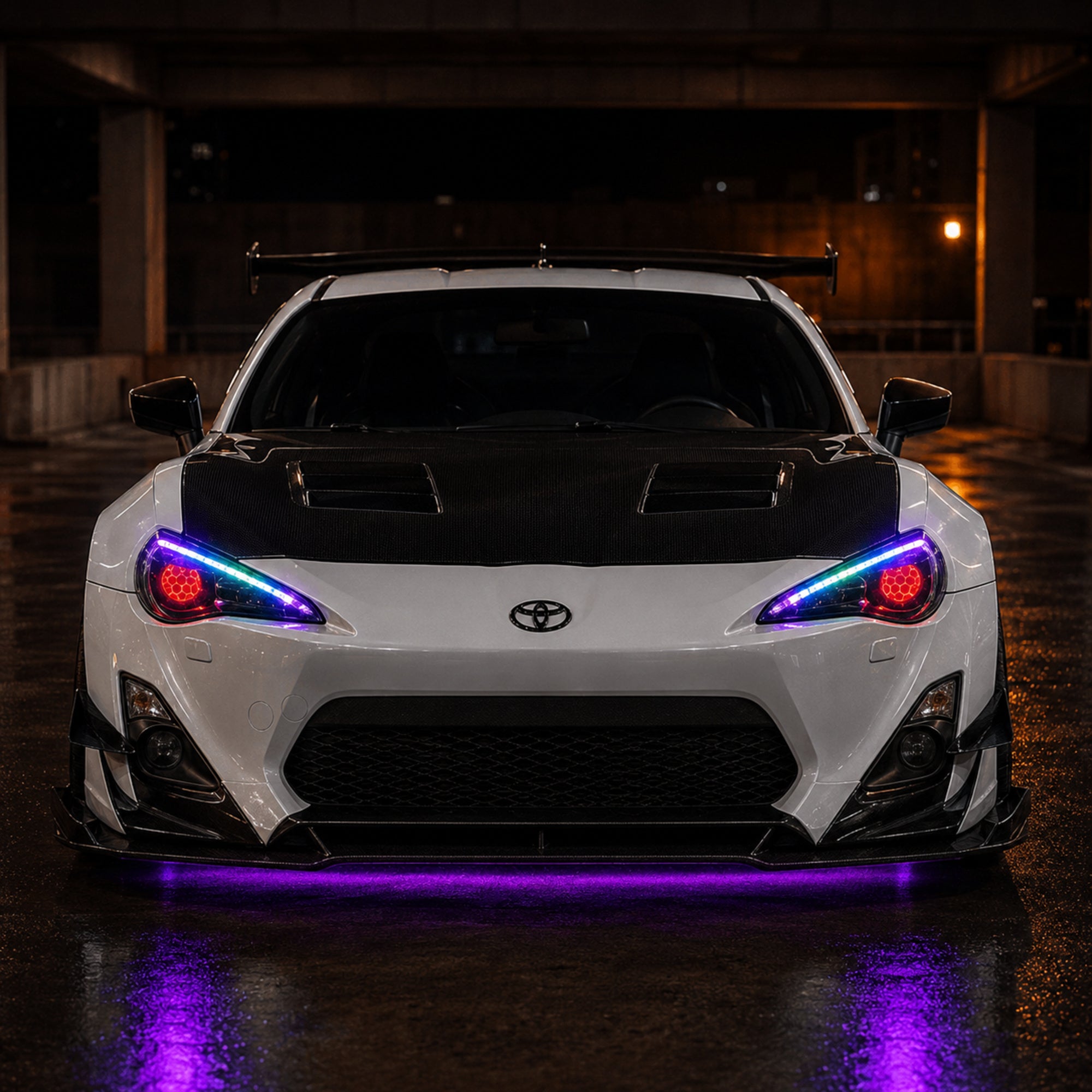 2012-2020 Toyota GT86 / Subaru BRZ / Scion FR-S LED Projector Headlights — product view 3 — H-GT86
