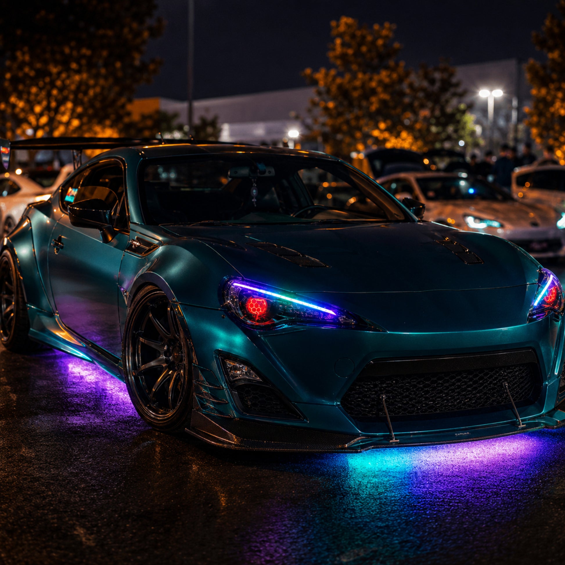 2012-2020 Toyota GT86 / Subaru BRZ / Scion FR-S LED Projector Headlights — product view 9 — H-GT86