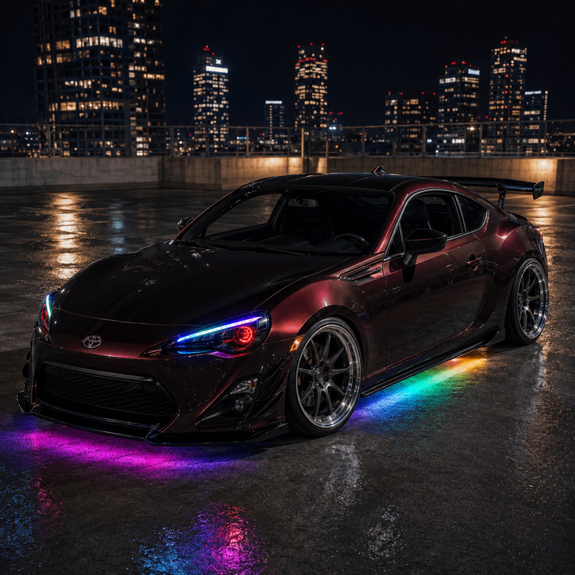 2012-2020 Toyota GT86 / Subaru BRZ / Scion FR-S LED Projector Headlights — product view 7 — H-GT86