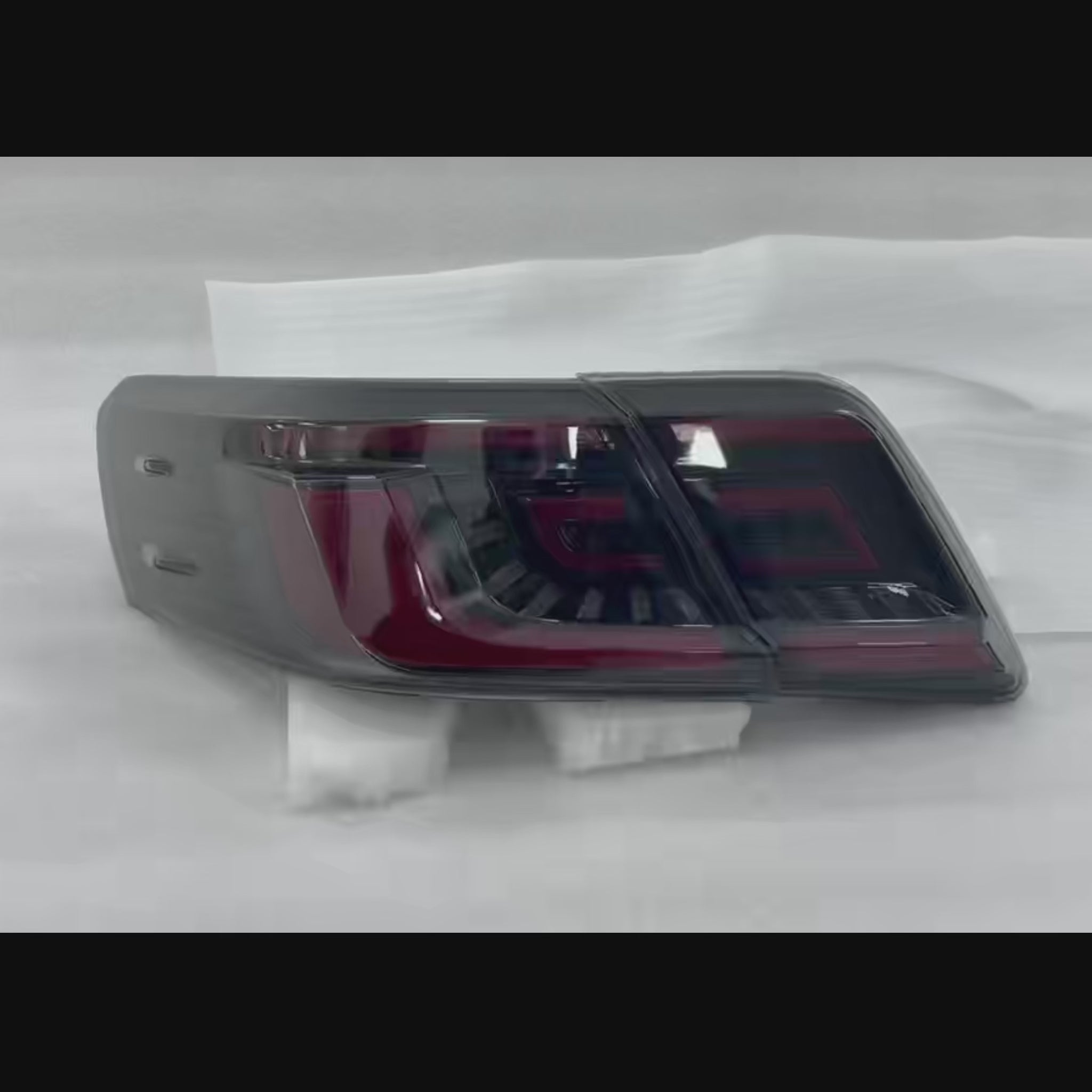 2007-2011 Toyota Camry XV40 Sequential LED Tail Lights Assembly — video — T-CAM07-C-SR