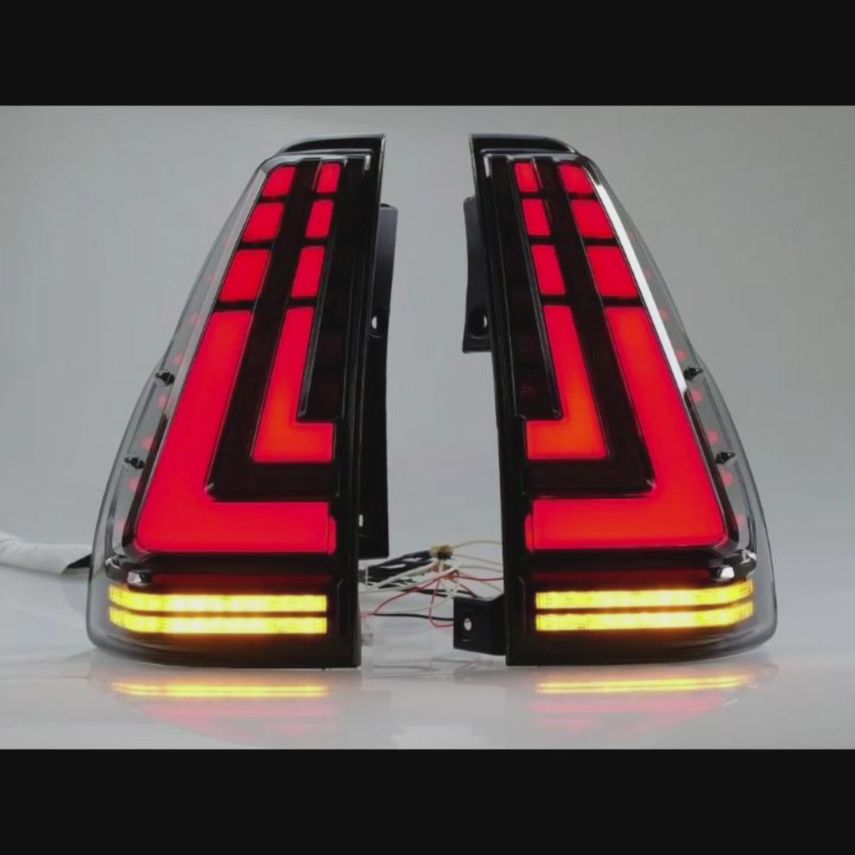 2003-2009 Lexus GX470 Sequential LED Tail Lights Assembly — video — T-GX470-03-SR