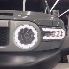 2007-2014 Toyota FJ Cruiser LED Projector Headlights Assembly — Pair — video — H-FJ07-SB