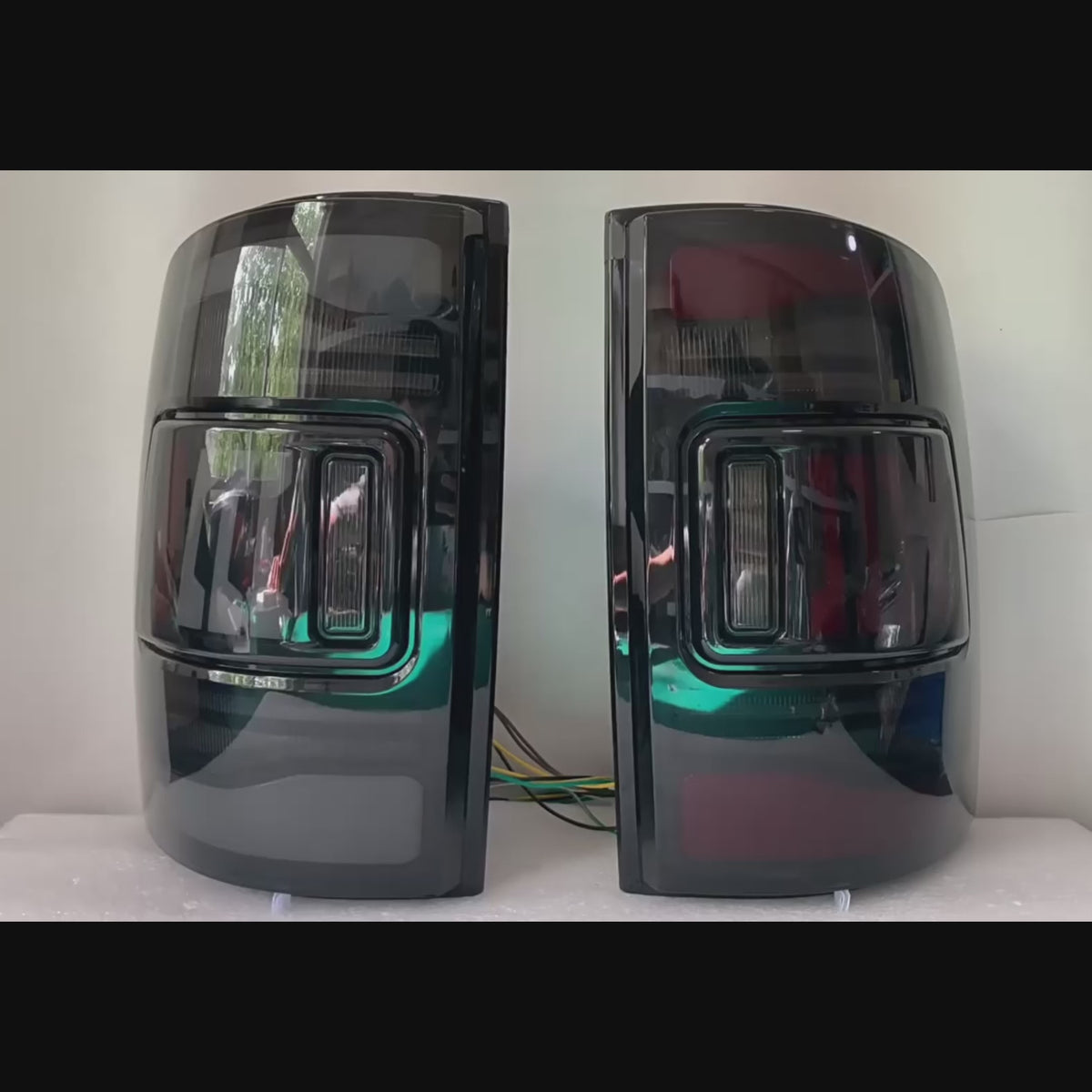 2009-2018 Dodge Ram 1500/2500/3500 Sequential LED Tail Lights — video — T-RAM09-SR
