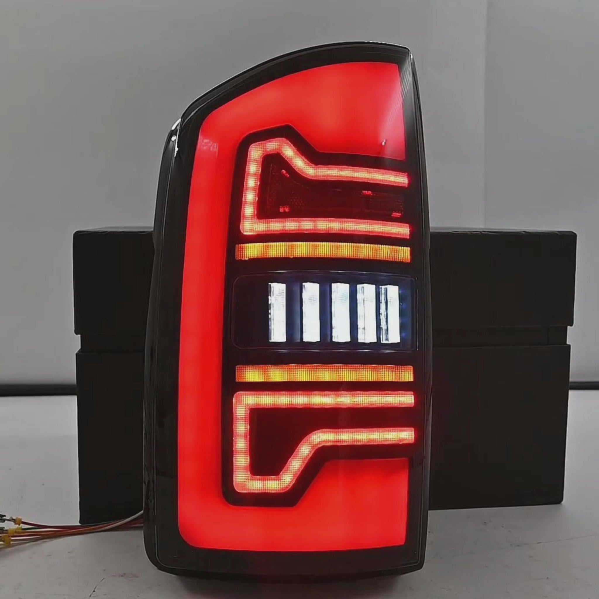 2002-2008 Dodge Ram Sequential LED Tail Lights — video — T-RAM02-06 — T-RAM07-08