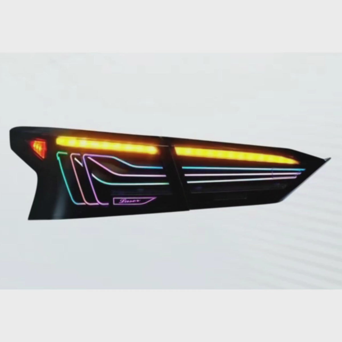 2019-2026 Nissan Altima Sequential Laser LED Tail Lights Assembly — 4-Piece Set — video — T-ALT19-SRGB