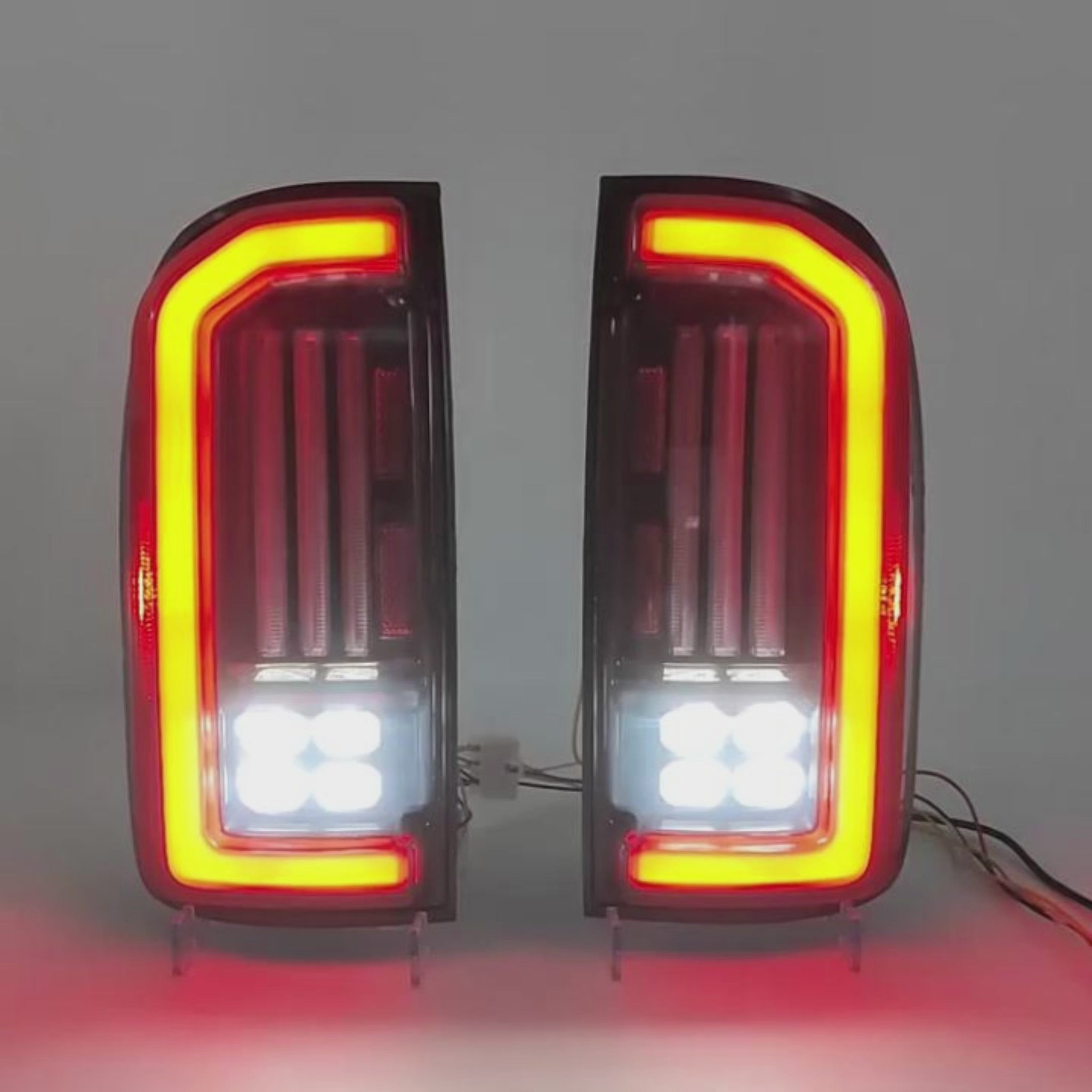 1995-2004 Toyota Tacoma Sequential LED Tail Lights — video — T-TACO95