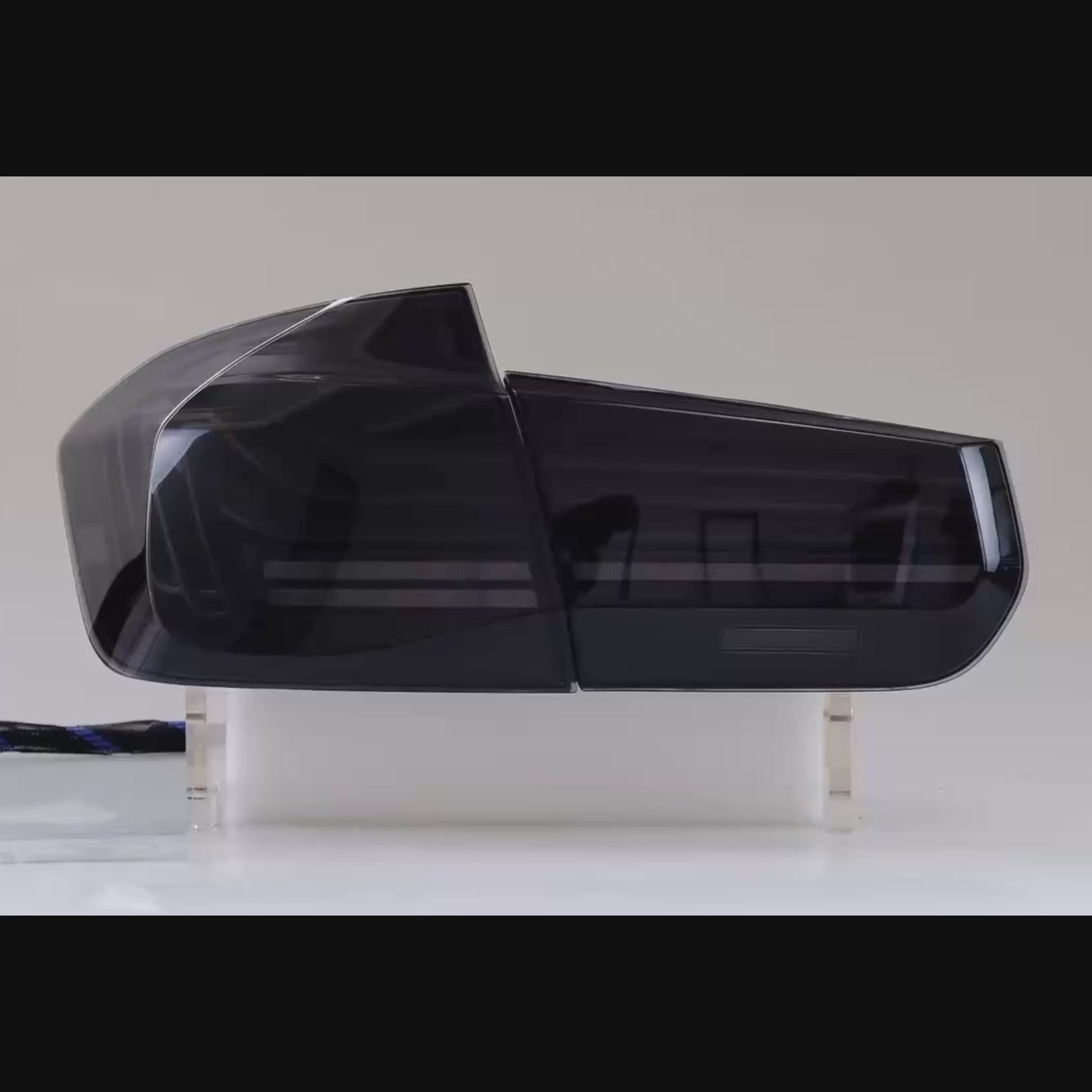 2012-2018 BMW 3 Series F30 Sequential Laser LED Tail Lights — video — T-3F30-SW