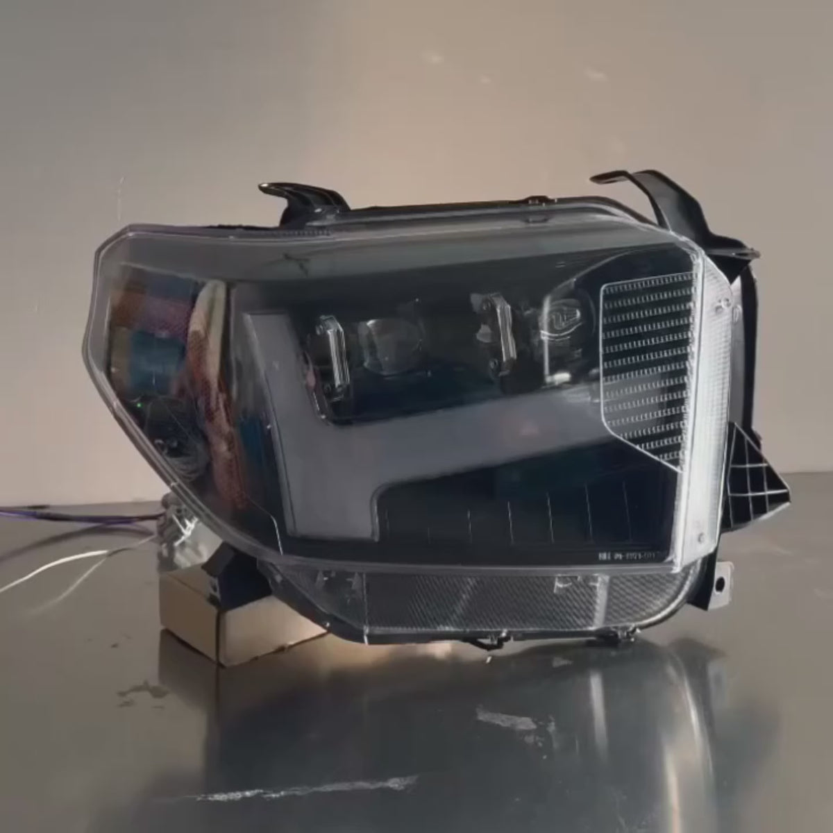 2014-2021 Toyota Tundra LED Dual Projector Headlights — video — H-TUN14