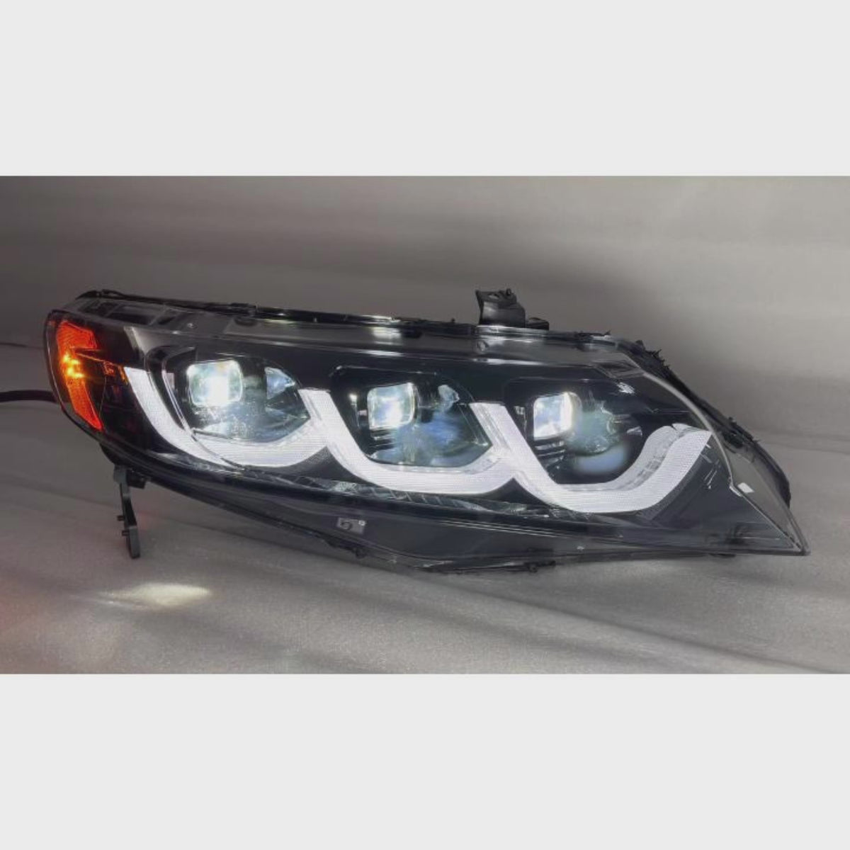 2006-2011 Honda Civic 8th Gen Sedan LED Multi Projector Headlights — video — H-CIV8-3P