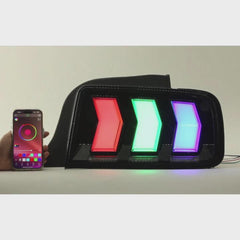 2005-2009 Ford Mustang Sequential LED Tail Lights Shelby Style — video — T-MUS05-RGB
