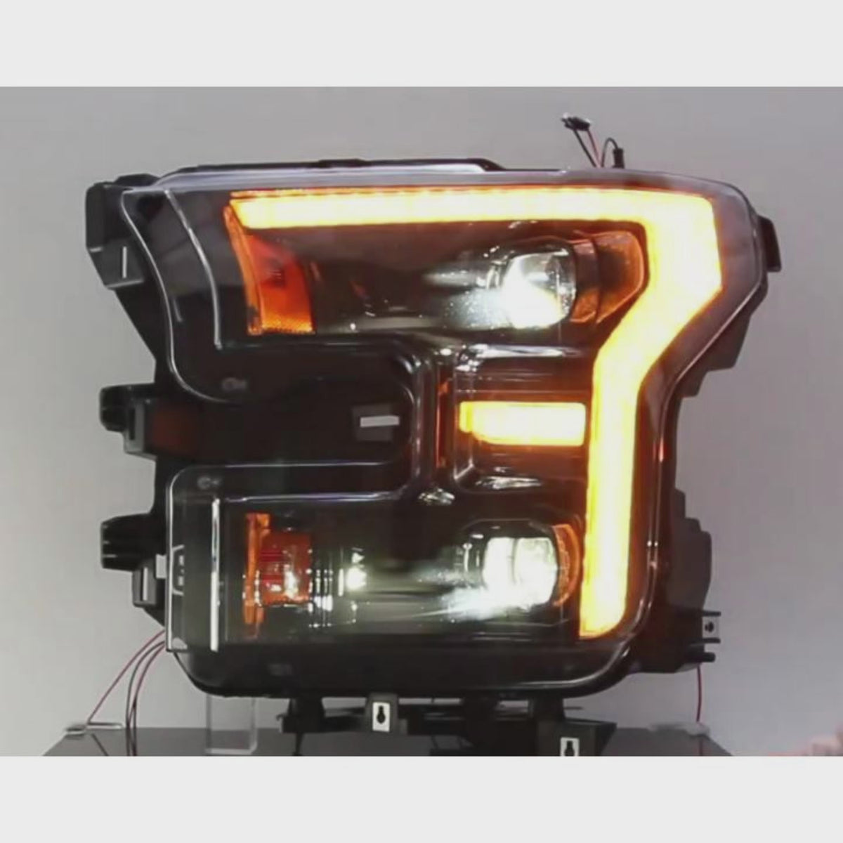 2015-2017 Ford F-150 LED Dual Projector Headlights — video — H-F150-15