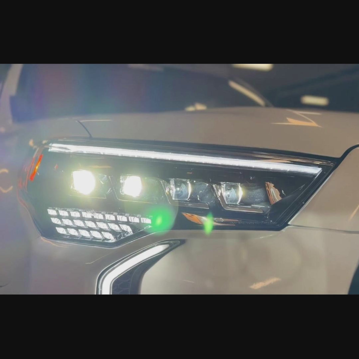 2014-2024 Toyota 4Runner LED Projector Headlights Assembly — video — H-4RN14-4P