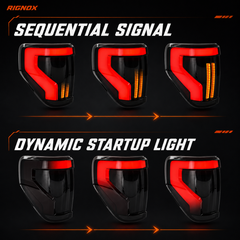 2009-2014 Ford F-150 Sequential LED Tail Lights — product view 28 - T-F150-09