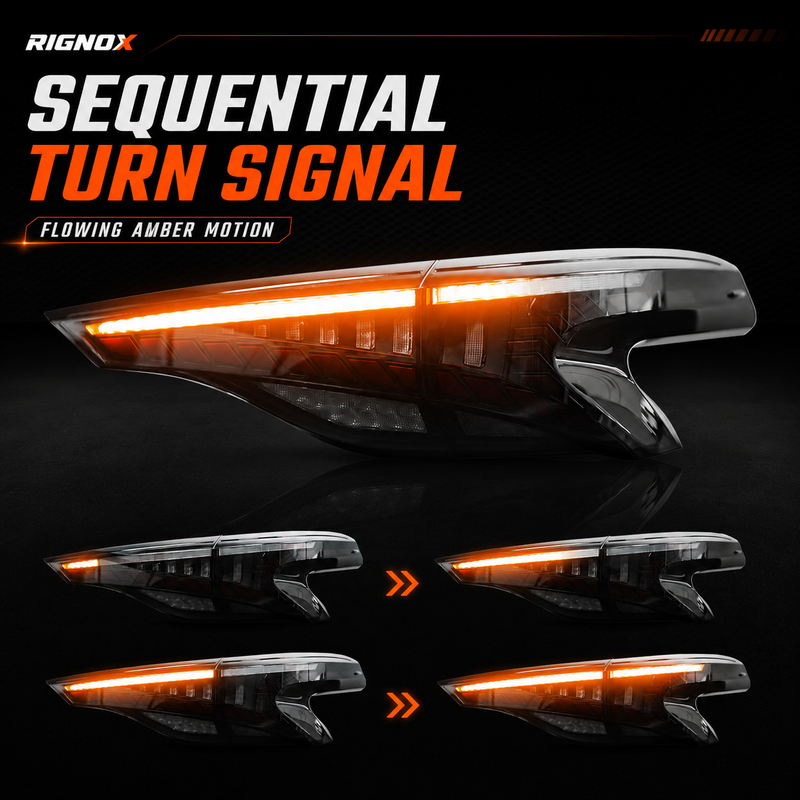 2021-2024 Toyota Sienna Sequential LED Tail Lights — product view 12