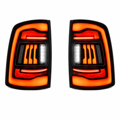 2019-2024 Ram 2500 3500 Sequential LED Tail Lights — pair white background main